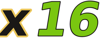 x16 logo